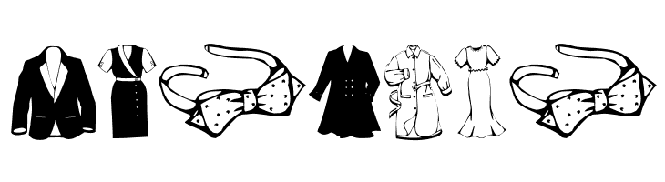 Clothes  Free Fonts Download