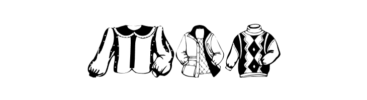 Clothes  Free Fonts Download