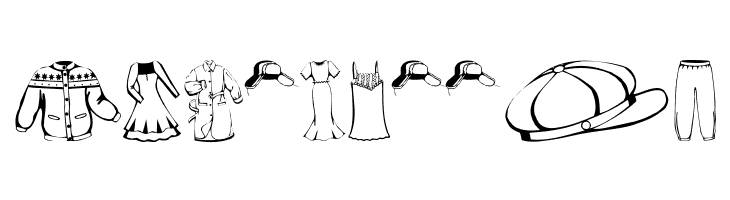 Clothes  Free Fonts Download