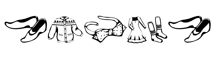 Clothes  Free Fonts Download