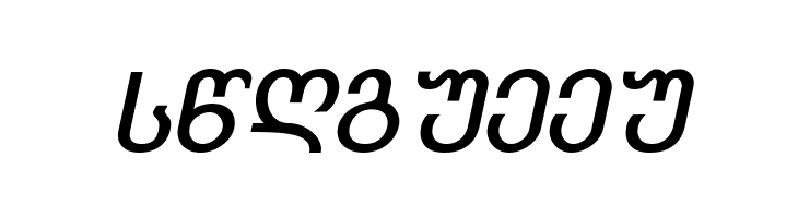 Kolkhety-ITV Bold Italic  Free Fonts Download