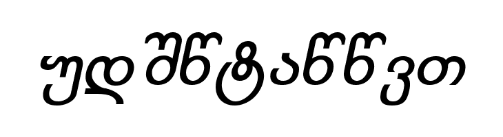 Kolkhety-ITV Bold Italic  Free Fonts Download