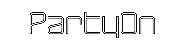 RaveParty Hollow  Free Fonts Download