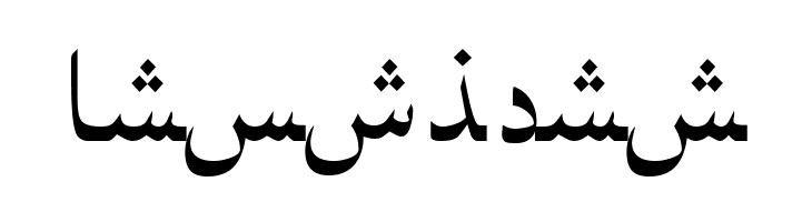 PersianNaskhSSK  Free Fonts Download