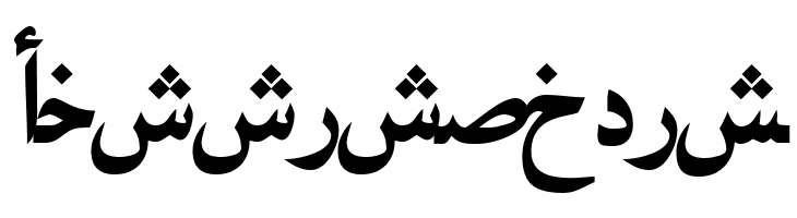 PersianNaskhSSK Bold  Free Fonts Download
