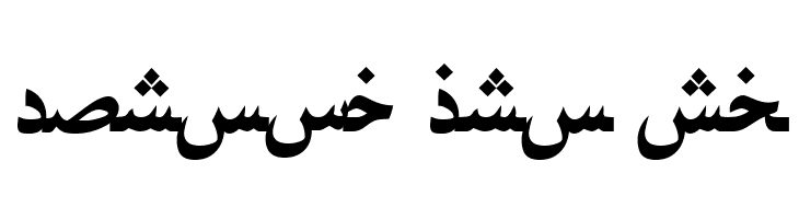 PersianNaskhSSK Bold  Free Fonts Download