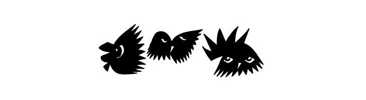 Birrrdds  Free Fonts Download