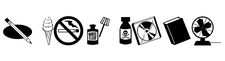 ArtsyParts Dingbats JL  Free Fonts Download