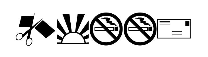 ArtsyParts Dingbats JL  Free Fonts Download