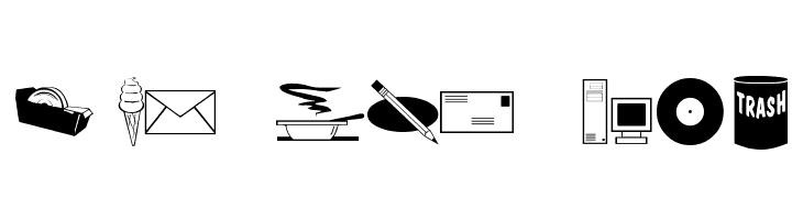 ArtsyParts Dingbats JL  Free Fonts Download