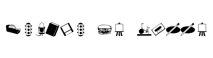 ArtsyParts Dingbats JL  Free Fonts Download