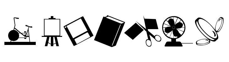 ArtsyParts Dingbats JL  Free Fonts Download
