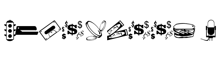 ArtsyParts Dingbats JL  Free Fonts Download