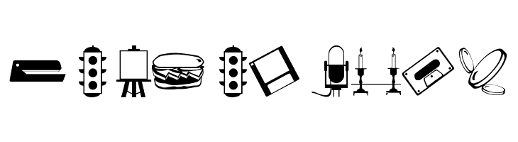 ArtsyParts Dingbats JL  Free Fonts Download