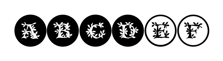 FloraliaCaps  Free Fonts Download