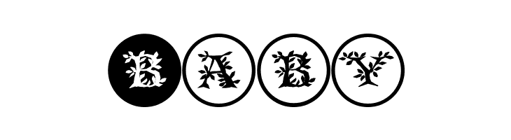 FloraliaCaps  Free Fonts Download