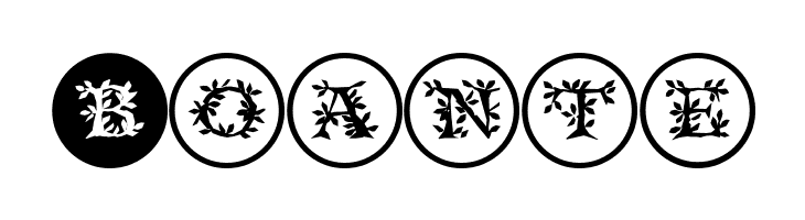 FloraliaCaps  Free Fonts Download