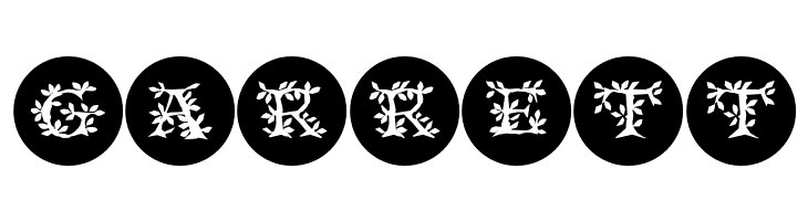 FloraliaCaps  Free Fonts Download