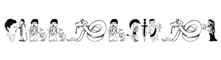 OldRomaUno  Free Fonts Download