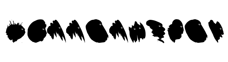 BlackStrokeBeings  Free Fonts Download