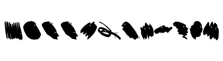 BlackStrokeBeings  Free Fonts Download