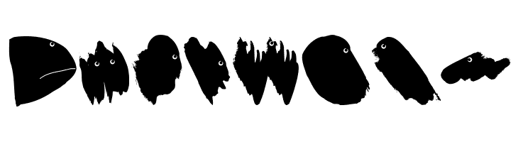 BlackStrokeBeings  Free Fonts Download