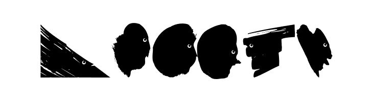 BlackStrokeBeings  Free Fonts Download