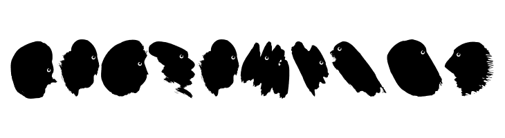 BlackStrokeBeings  Free Fonts Download