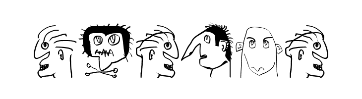 ChaoticHeads  Free Fonts Download