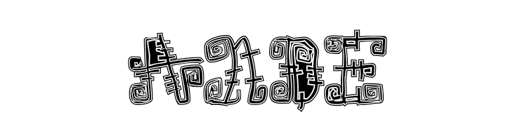 Spazzz Caps  Free Fonts Download