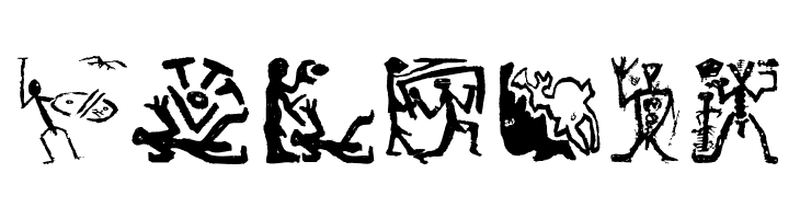CavePeopleTraces  Free Fonts Download