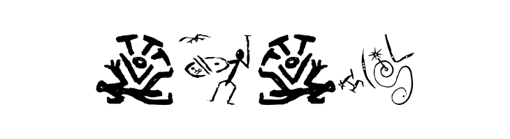 CavePeopleTraces  Free Fonts Download