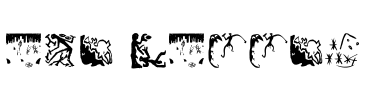 CavePeopleTraces  Free Fonts Download