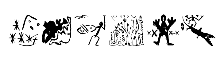 CavePeopleTraces  Free Fonts Download