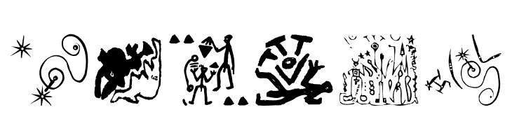 CavePeopleTraces  Free Fonts Download