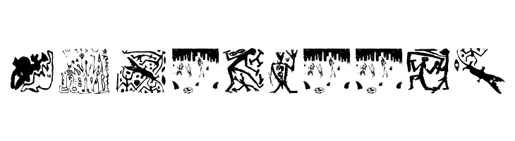 CavePeopleTraces  Free Fonts Download