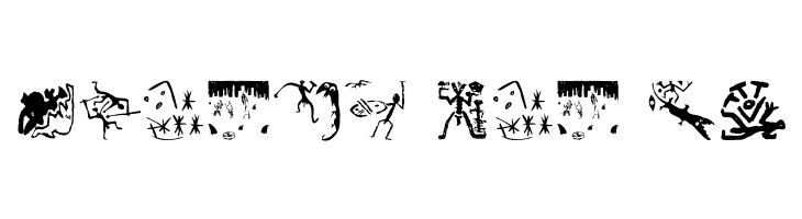 CavePeopleTraces  Free Fonts Download