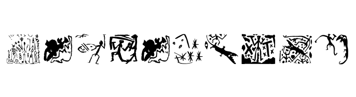 CavePeopleTraces  Free Fonts Download