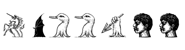 HeraldryPartsOne  Free Fonts Download