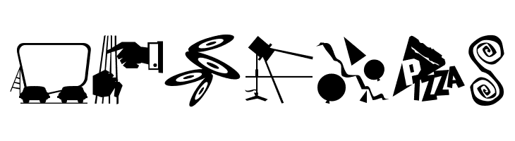 Nifty 50's Icons 3 JL  Free Fonts Download