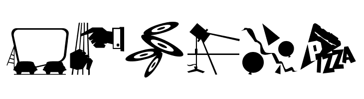 Nifty 50's Icons 3 JL  Free Fonts Download