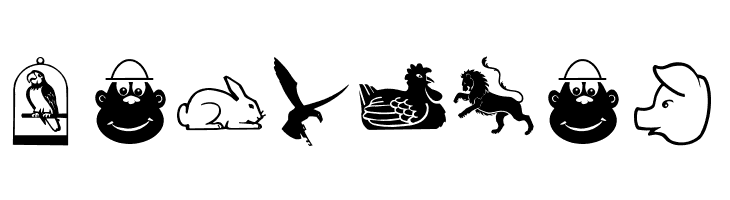 GetierAnimalish  Free Fonts Download