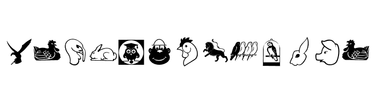 GetierAnimalish  Free Fonts Download