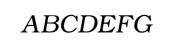 ER Bukinist KOI-8 Italic  Free Fonts Download