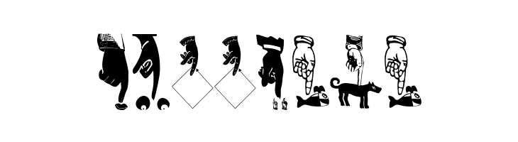 HandsDown  Free Fonts Download