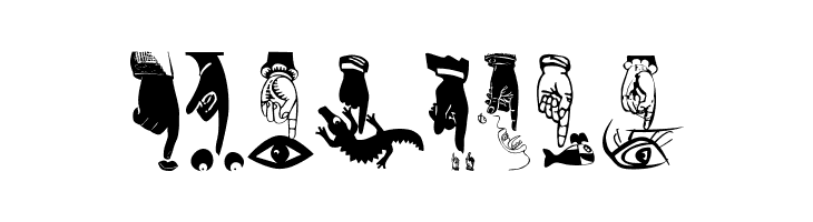 HandsDown  Free Fonts Download