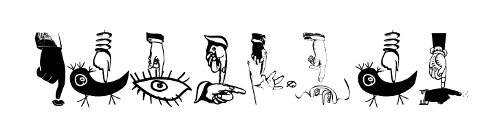 HandsDown  Free Fonts Download