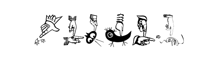 HandsDown  Free Fonts Download