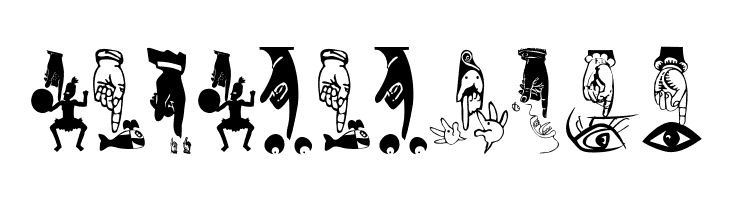 HandsDown  Free Fonts Download