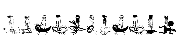 HandsDown  Free Fonts Download